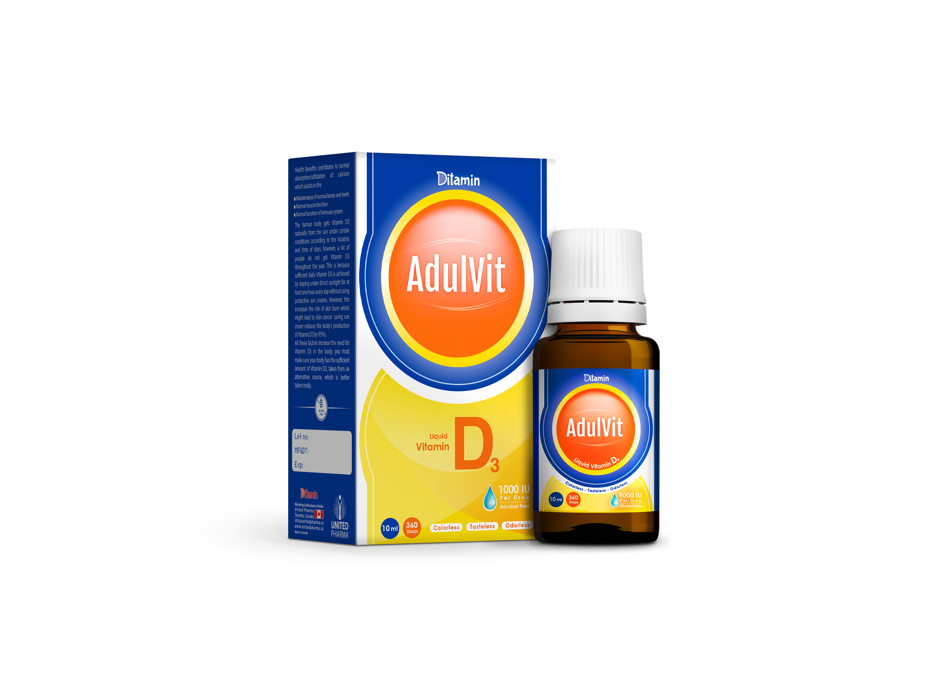 Ditamin AdulVit D 1000 IU DROPS